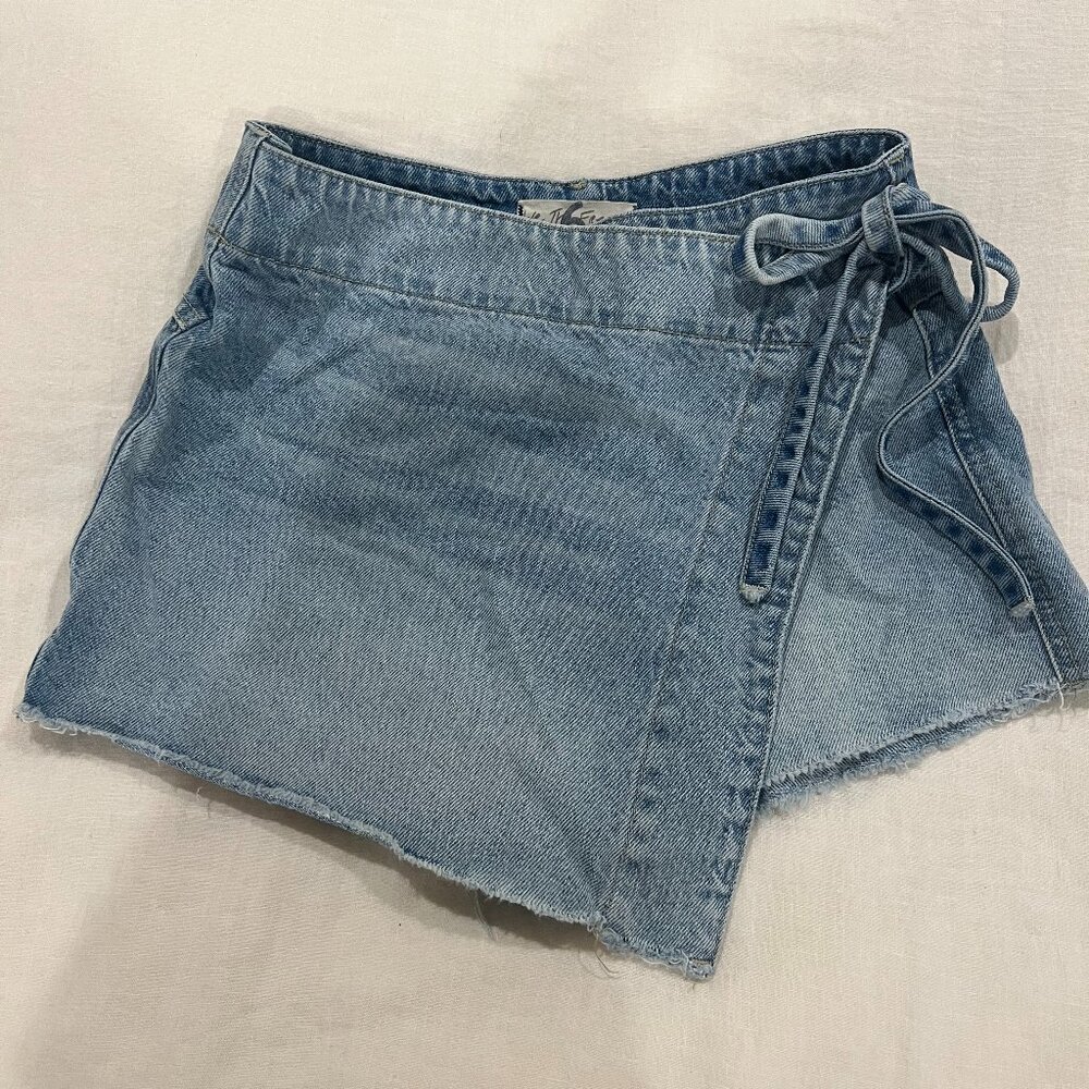 Free People Emmy Wrap Skort Sz 6